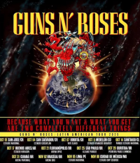 Guns N’ Roses – Latin American Tour 2025