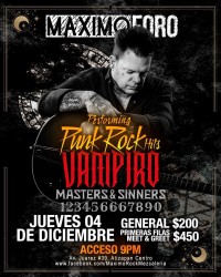 Vampiro - Performing Punk Rock Hits (Masters & Sinners)