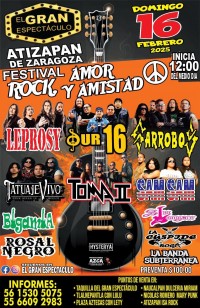 Festival del rock y la amistad en el Gran espectáuo