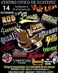 45 aniversario de la banda Vuelo Libre.