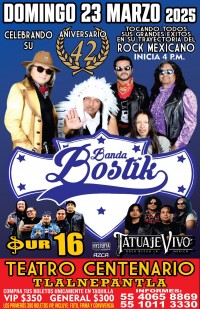 Aniversario 42 de BANDA BOSTIK en Tlalnepantla