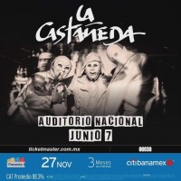 La Castañeda Auditorio Nacional 2025