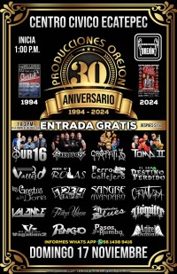 30 aniversario de producciones Orejon 