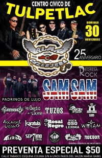 25 Aniversario de la banda Alma Callejera.