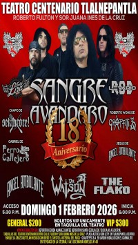 18 aniversario Sangre Avandaro