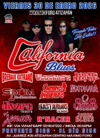 California Blues en vivo