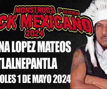 Tradicional 1 de Mayo de rock mexicano en Tlalnepantla, Monstruos del rock 2024
