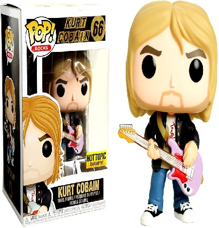 Kurt Cobain funko pop edición especial - Rock111